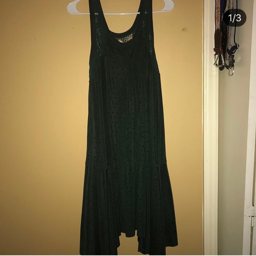 Emerald free people dress!